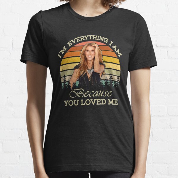 Love-Celine 1980s 1990 chemise de cadeau de fans de musique T-shirt essentiel