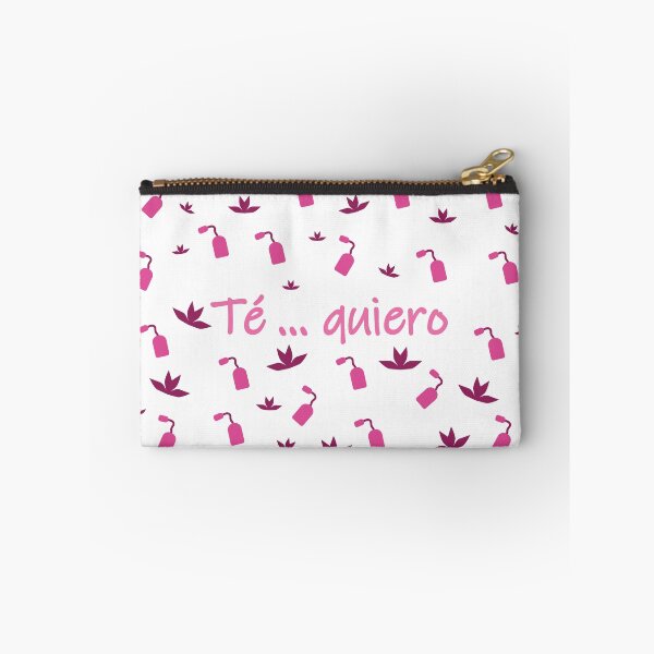 Item preview,  Té ... quiero - I love tea in spanish- purple and pink designed and sold by CSouissi.