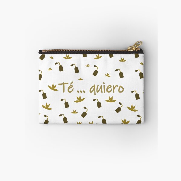 Item preview,  Té ... quiero - I love tea in spanish- brown tones designed and sold by CSouissi.