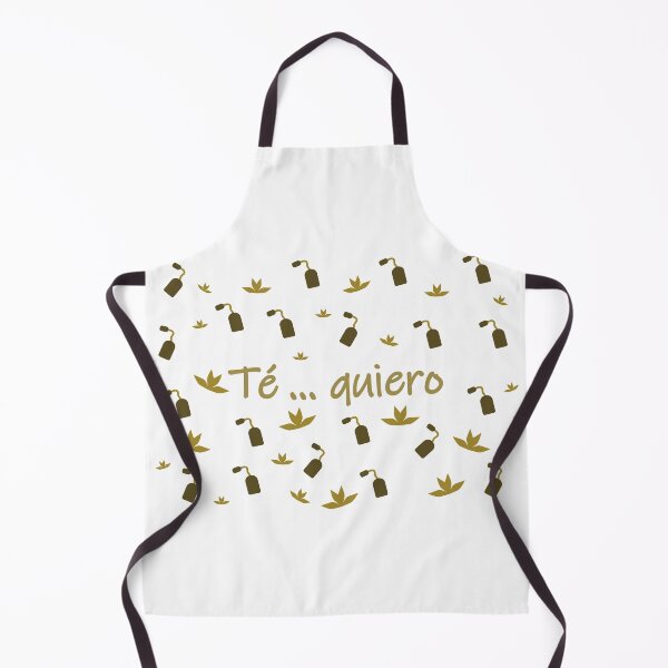 Item preview, Té ... quiero - I love tea in spanish- brown tones designed and sold by CSouissi.