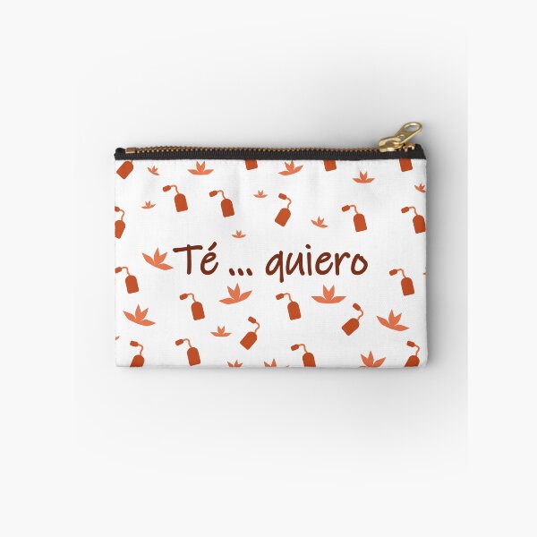 Item preview,   Té ... quiero - I love tea in spanish- brown tones designed and sold by CSouissi.