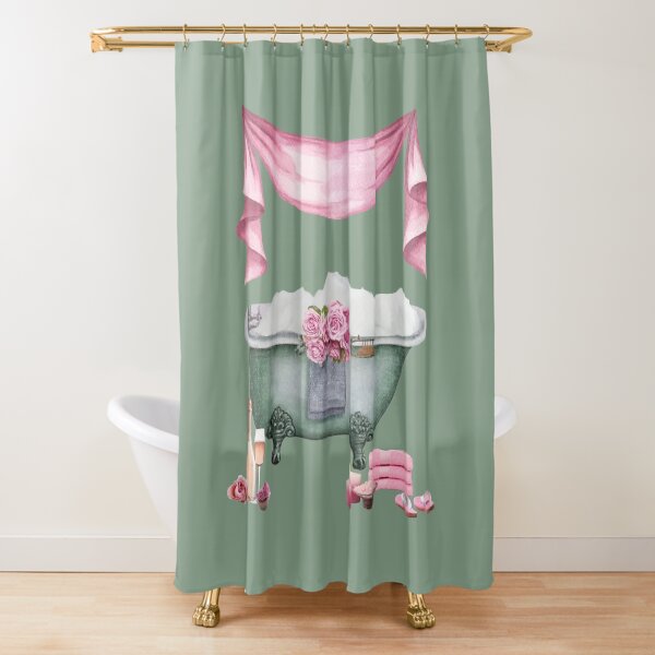 Item preview, Shabby Chic Victorian Bathtub  designed and sold by SloganExpress.