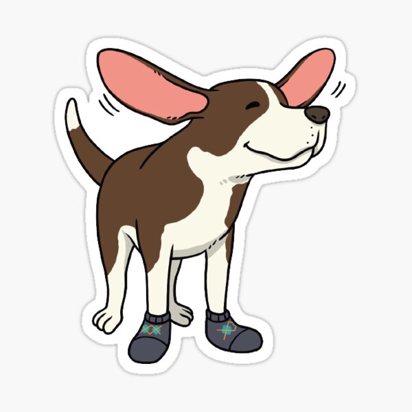 Sticker Gl C3 Bccklicher Hund Meme Redbubble