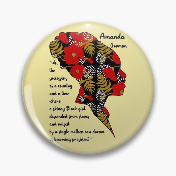 Item preview, Amanda Gorman poster Amanda Gorman poem Youth poet laureate Amanda Gorman mask,art, The hill we climb, portrait  designed and sold by GalleryArtField.