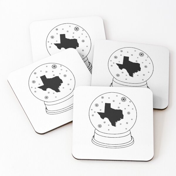 Item preview, Texas in a Snowglobe Texas Winter 2021 Snovid designed and sold by Mesyo.
