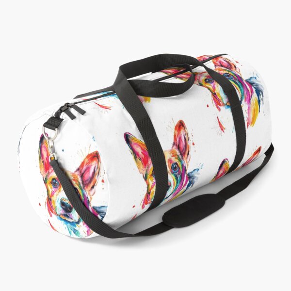 Corgi Artistic Duffle Bag