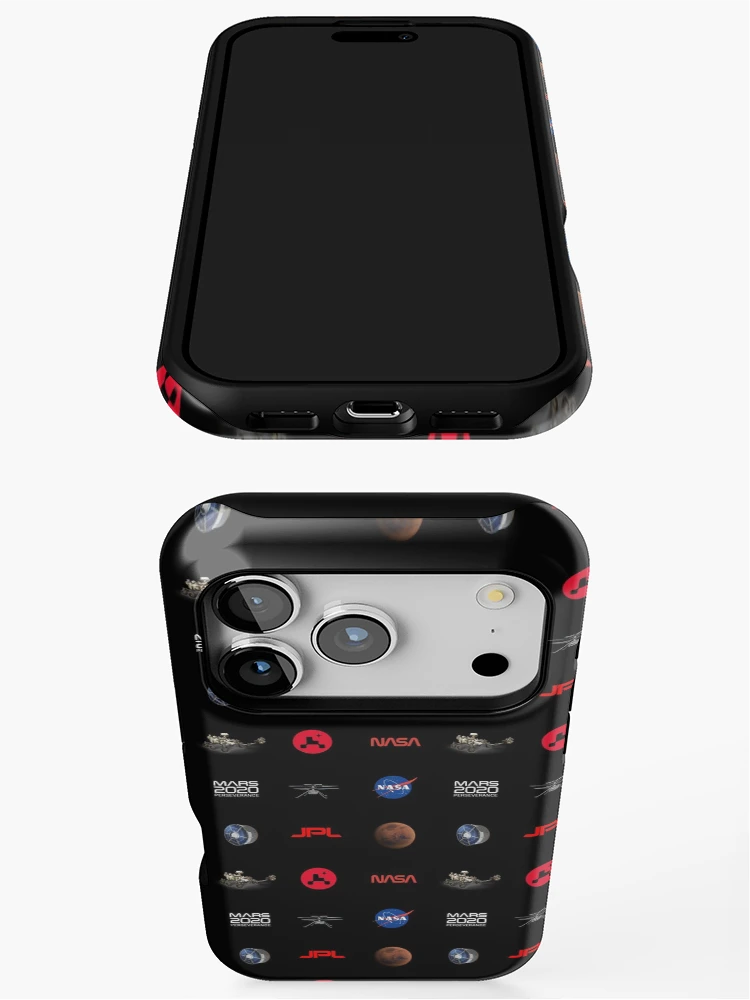 Thumbnail 3 of 4, iPhone Case, Perseverance Rover Pattern designed and sold by FunGuru.