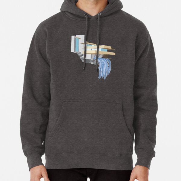 Fallingwater - Frank Lloyd Wright (1939) Sudadera con capucha