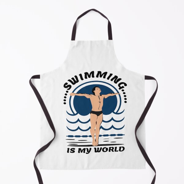 Item preview, Swimming lover sayings , Swimming is My World designed and sold by remonss.