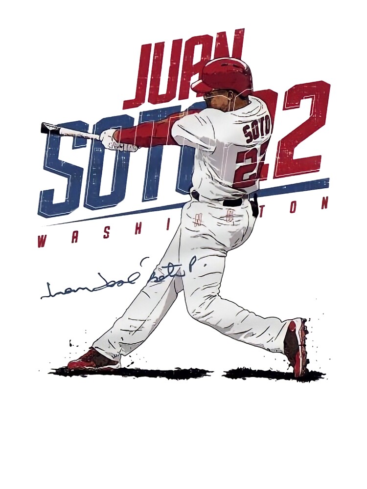 Left fielder Juan Soto for Washington National fans Kids T-Shirt