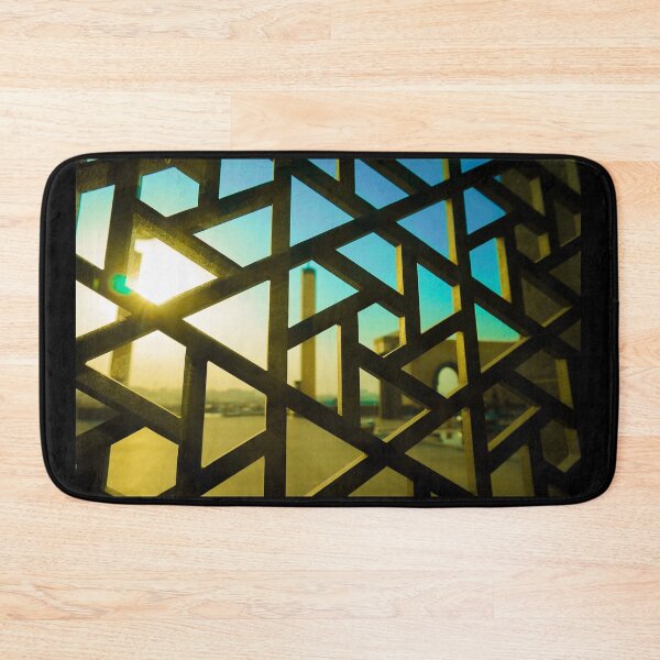Item preview, Geometrical Blue Sunset Pattern designed and sold by thegraypocket.