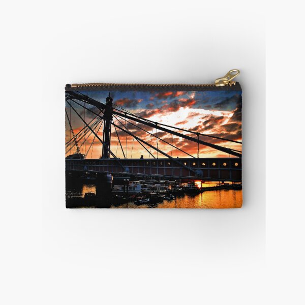 Item preview, Albert Bridge Sunset River Thames London designed and sold by AndyEvansPhotos.