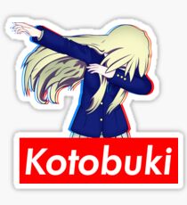 Mugi is Supreme Sticker