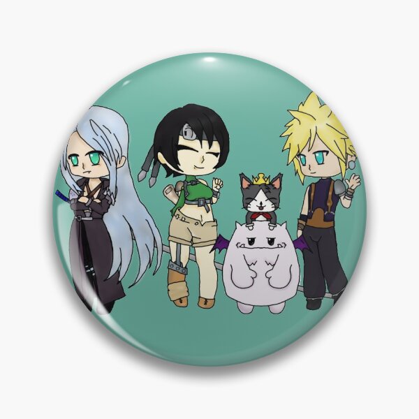 Item preview, Final Fantasy 7 Group Picture  designed and sold by iris-bean.