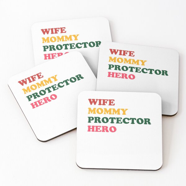 Item preview, WIFE, MOMMY, PROTECTOR, HERO designed and sold by SerenaMinimal.