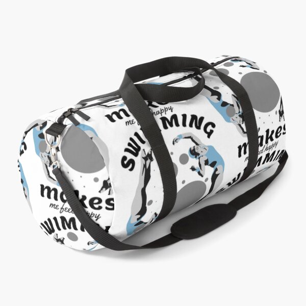 Item preview,  Swimming lover  sayings , Swimming Makes Me Feel Happy designed and sold by remonss.