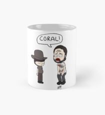 The Walking Dead, Coral meme illustration Mug