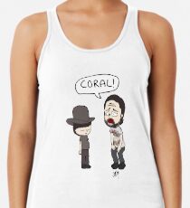 Das Gehen tot, Coral Meme Illustration Tanktop für Frauen