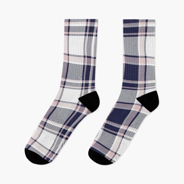 Item preview, Pink Navy Plaid Tartan Textured Pattern designed and sold by Siu-Hong Mok.