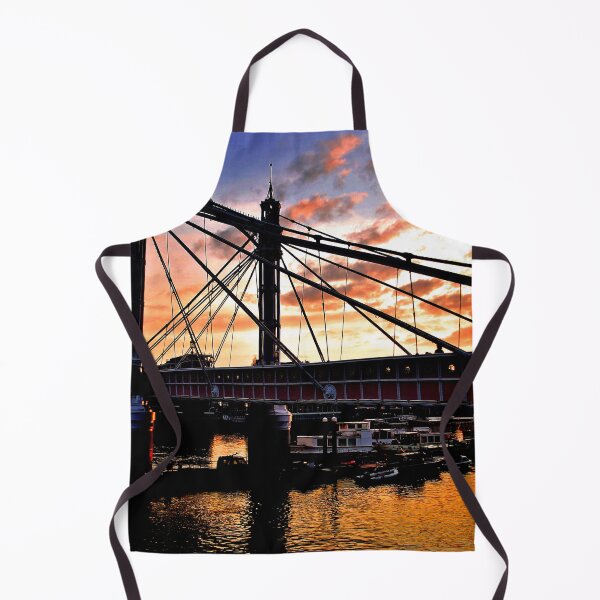 Item preview, Albert Bridge Sunset River Thames London designed and sold by AndyEvansPhotos.
