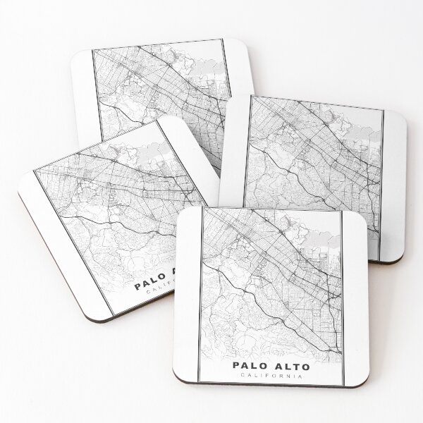 Item preview, Palo Alto Map designed and sold by Tamas Das.