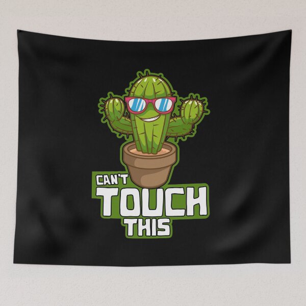 Item preview, Cute & Funny Can't Touch This Awesome Cactus Pun designed and sold by perfectpresents.