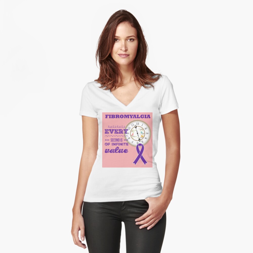 Item preview, Fitted V-Neck T-Shirt designed and sold by JeanJohnJohn.