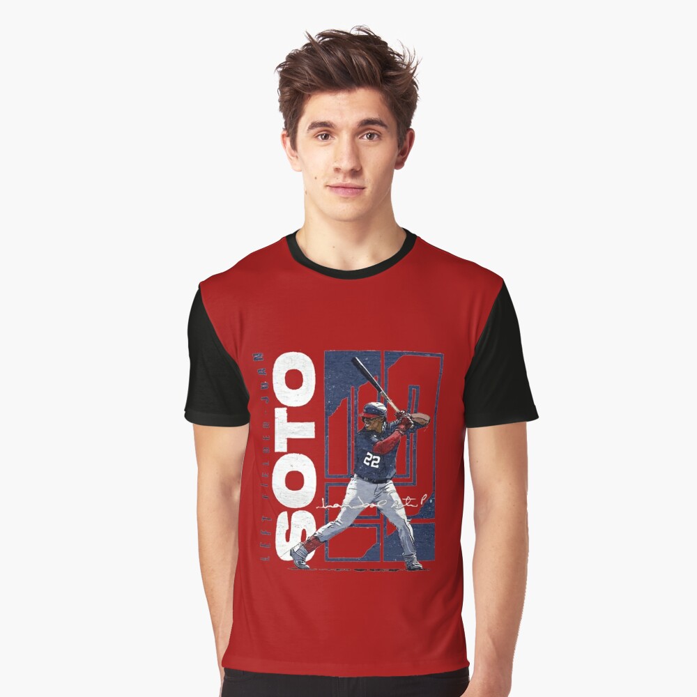 Left fielder Juan Soto for Washington National fans Essential T-Shirt for  Sale by Rada-Designs