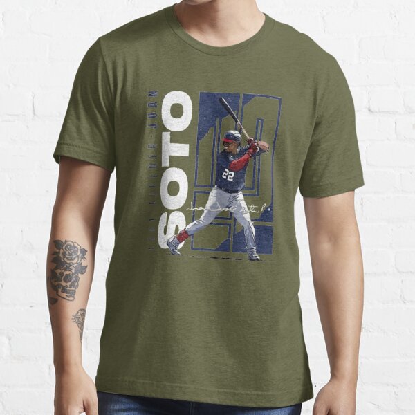 Left fielder Juan Soto for Washington National fans Essential T-Shirt for  Sale by Rada-Designs