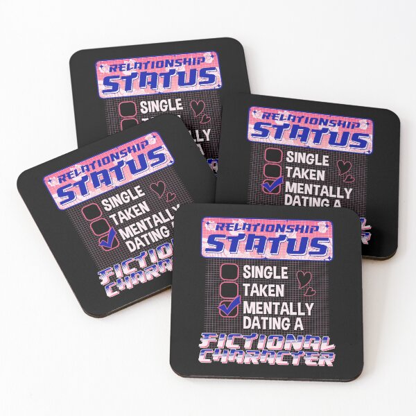Item preview, Relationship Status Dating A Fictional Character designed and sold by perfectpresents.