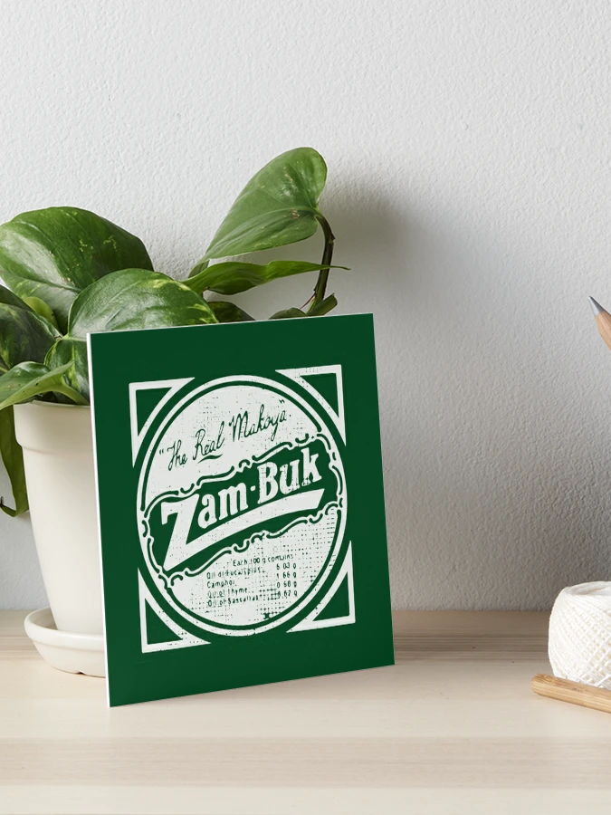 Zam-Buk The Real Makoya Herbal Ointment Art Board Print for Sale by Arend  Studios Merch
