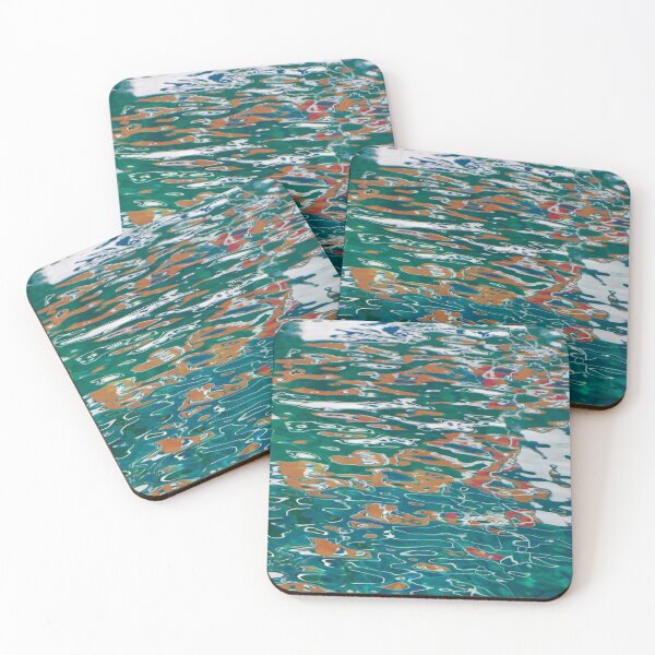Item preview, Sea water relaxing green reflection. designed and sold by angelisart.