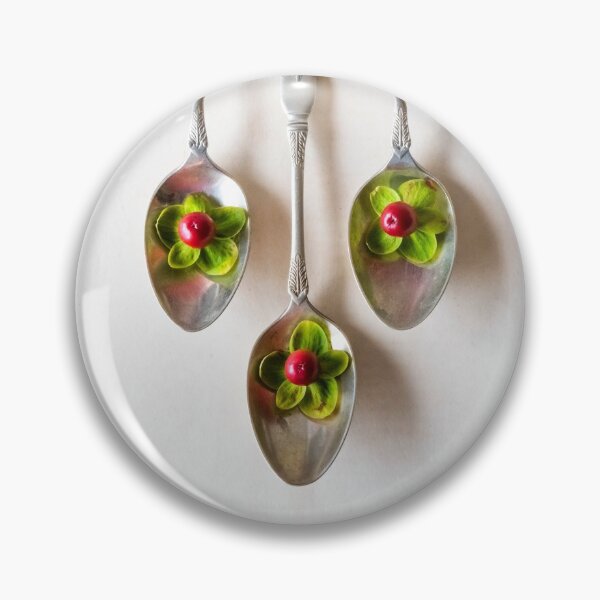Item preview, Three Vintage Spoons With Berries designed and sold by Richard Nixon.