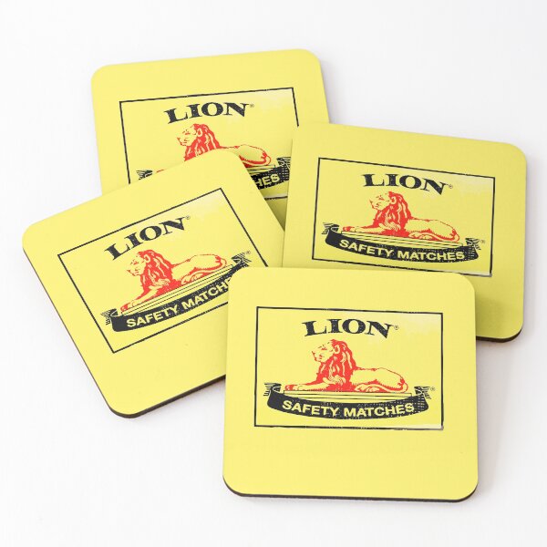 Item preview, Lion Safety Matches Distressed designed and sold by Nerd Army.