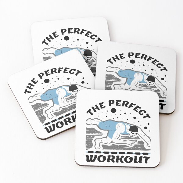 Item preview,  Swimming lover sayings , The Perfect Workout designed and sold by remonss.