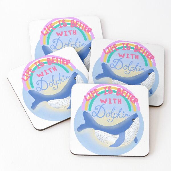 Item preview, Life is better with Dolphin for I designed and sold by dalypdesign.