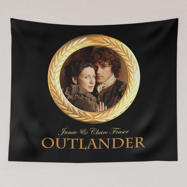 Item preview, Jamie & Claire Fraser Outlander designed and sold by TD74s.