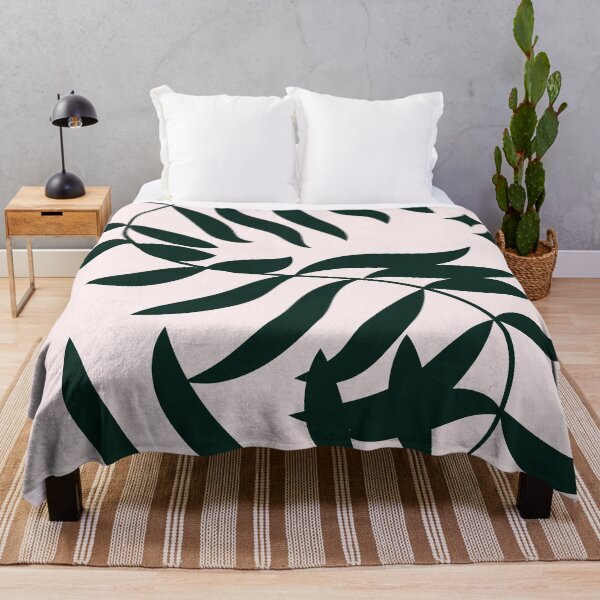 Artikelvorschau, Botanical, Plant, Palm Leaf, Earth Tones, Boho, Beige entworfen und verkauft von technicolorable_art.