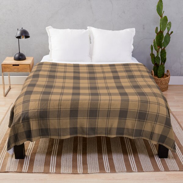 Artikelvorschau, Brown Plaid Tartan Textured Pattern entworfen und verkauft von Siu-Hong Mok.