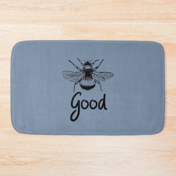 Item preview, The Bees are Happy, Be Good Bumble Bee designed and sold by DiensDesign.