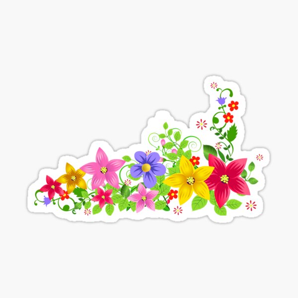 Item preview, Multicolored Floral Merchandise designed and sold by cindyfordyce.