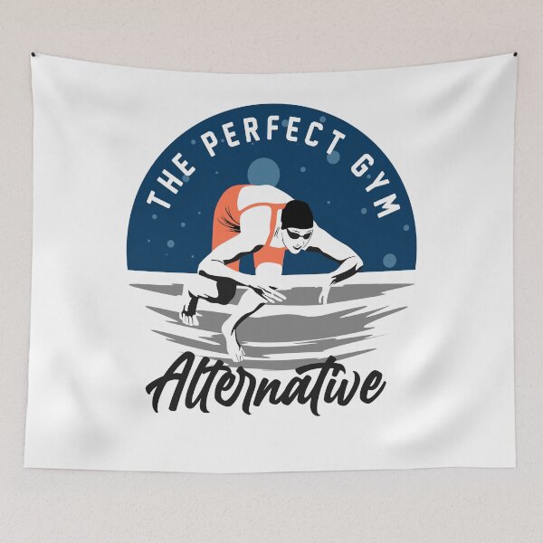 Item preview, Swimming lover sayings , The Perfect Gym Alternative designed and sold by remonss.