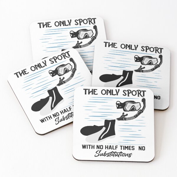 Item preview, Swimming Sport sayings , The Only Sport With No Half Times  designed and sold by remonss.