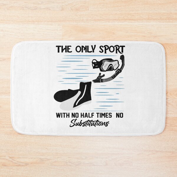 Item preview, Swimming Sport sayings , The Only Sport With No Half Times  designed and sold by remonss.