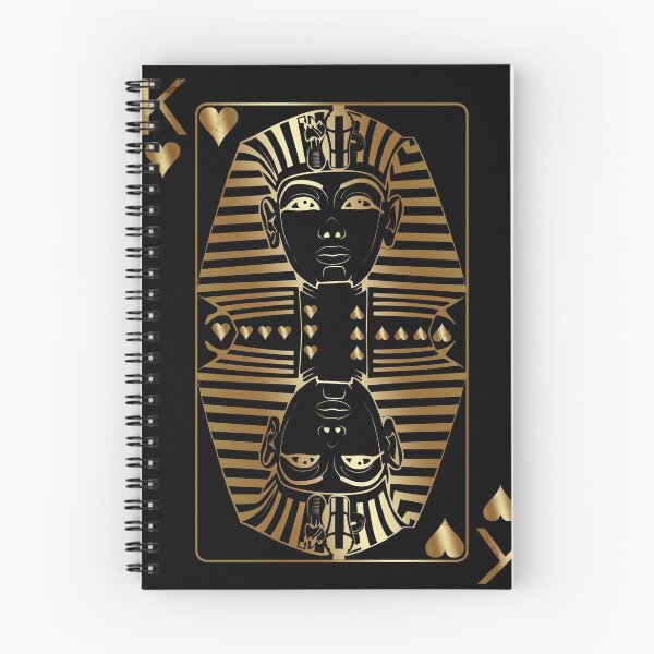 Artikelvorschau, Pharao Schwarz-Gold-Kartenspiel entworfen und verkauft von Akazox.
