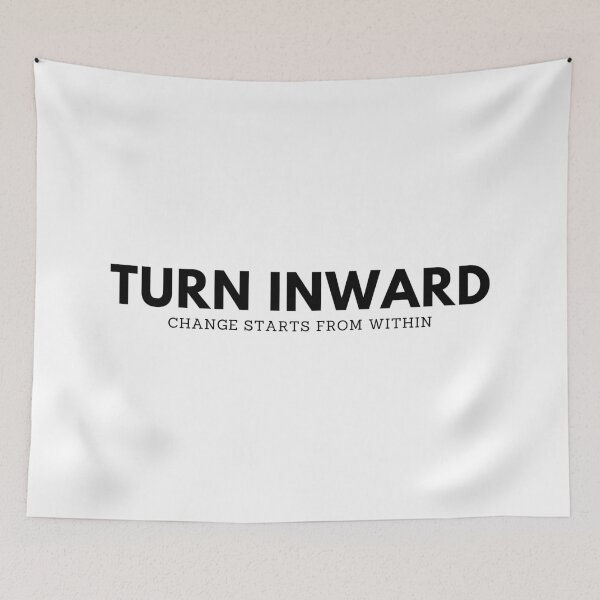 Item preview, Turn Inward Self Realization Quote  designed and sold by JustAMillenial -.