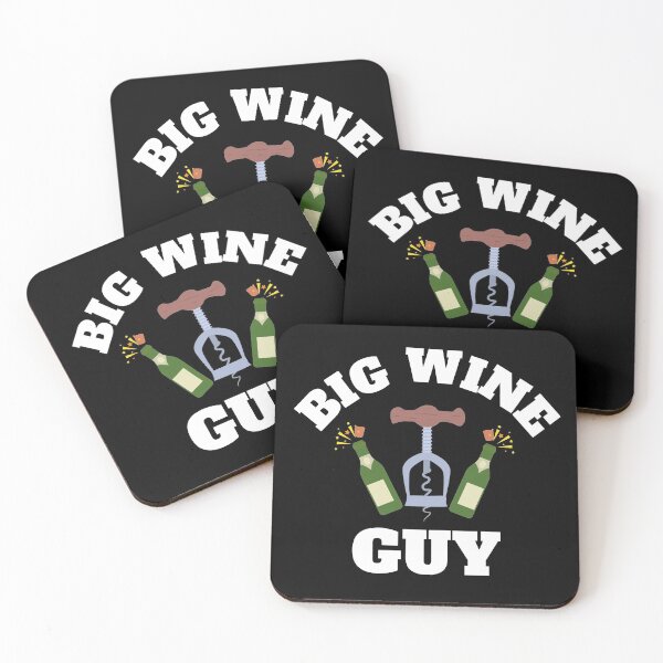 Item preview, Big Wine Guy designed and sold by Joy Poddar.