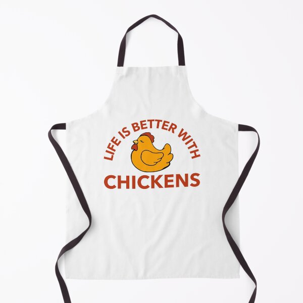 Item preview, Life Is Better With Chickens 1 - funny cute chicken design designed and sold by katiekendall.
