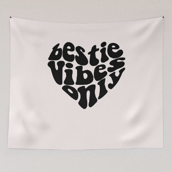 Item preview, Bestie Vibes Only Essential T-Shirt designed and sold by Lukifo-Mission.