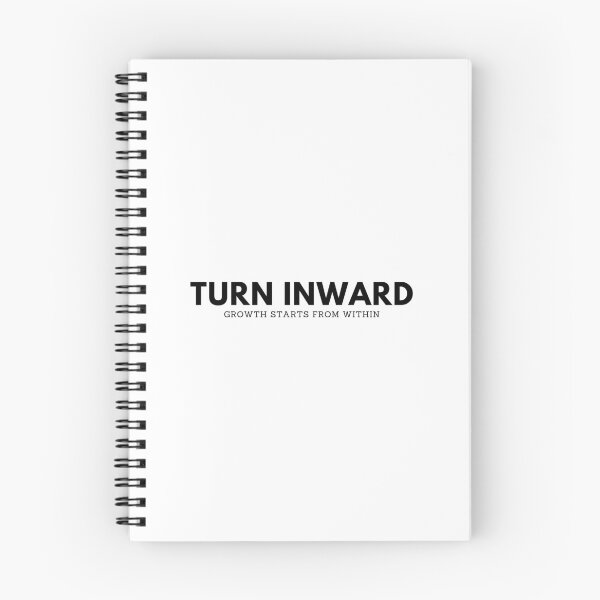 Item preview, Turn Inward Growth Starts From Within Self Realization Quote  designed and sold by JustAMillenial -.